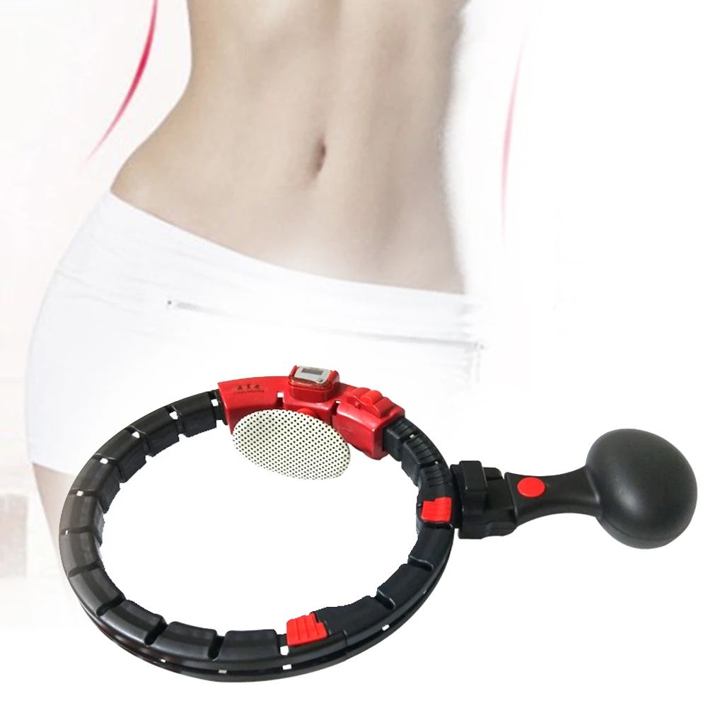 

Exercise Fitness Health Care Workouts Automatic Counting Magnetic Sport Hoop ABS Burning Fat Weight Loss Tightening Adjustable
