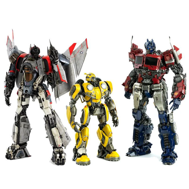 Трансформеры Threezero DLX Bumblebee Soundwave Skyfire Optimus Prime подвижная Модель со скелетом из
