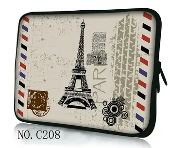 

Paris Tower Portable Laptop Zipper Soft Case Bag Cover Sleeve Pouch For Apple 11''/13'' Macbooks Pro/Air Notebook