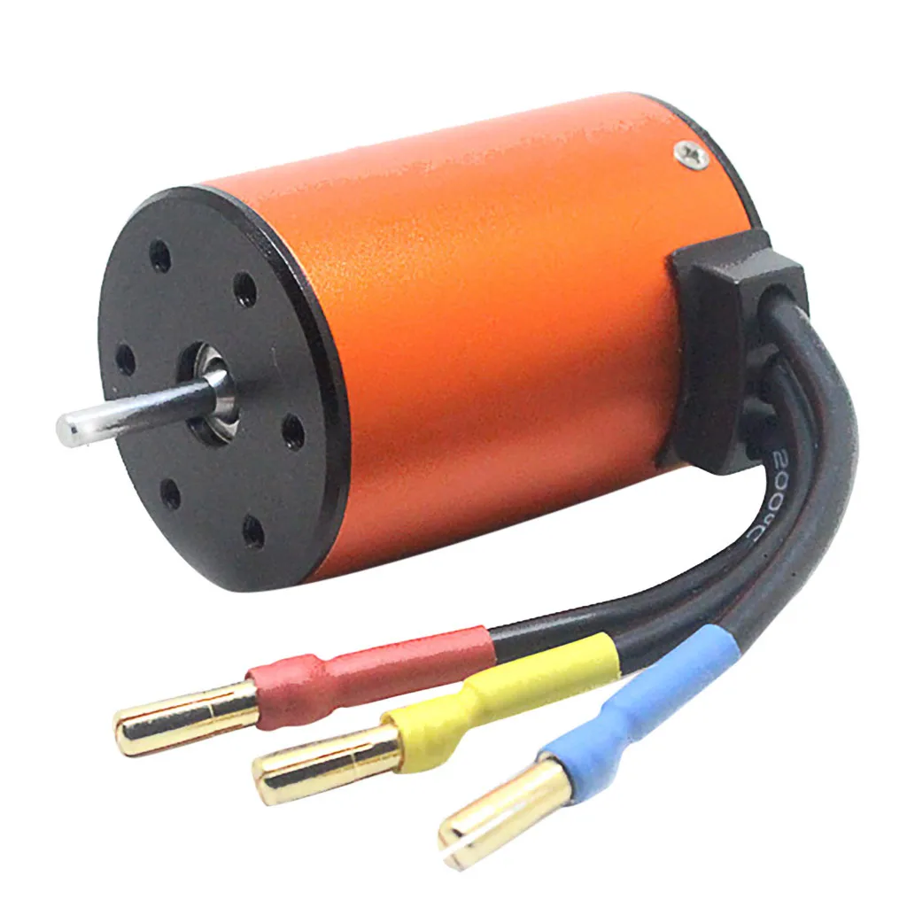 Водонепроницаемый B3650 4300KV бесщеточный двигатель w/60A ESC комбо набор для 1/10 RC автомобиля 1203#2