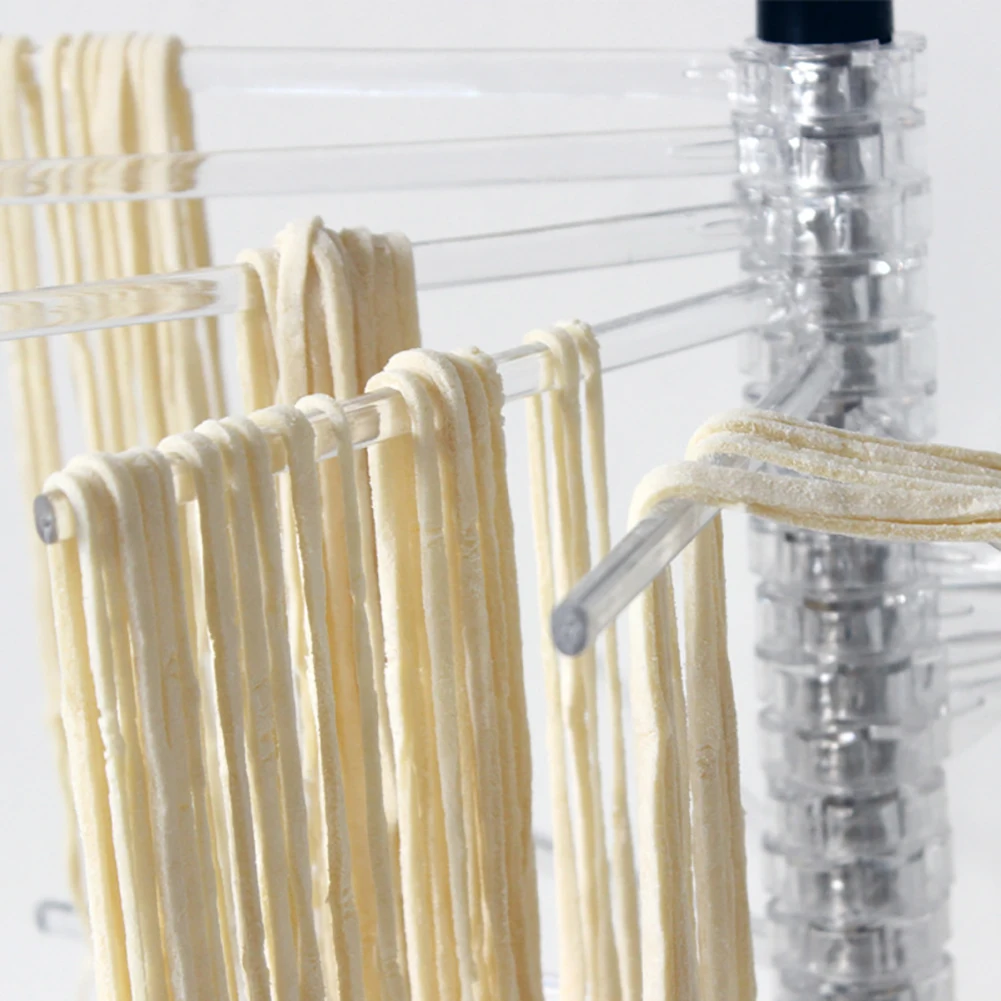 Ручные инструменты для спагетти, подставка-держатель для лапши, легкая чистка, Складная Сушилка для пасты, Нескользящие аксессуары для кухни, домашнего вращения