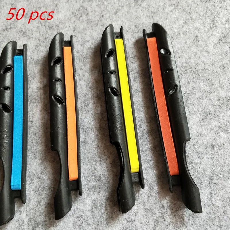 

50pcs Winding Board For Fishing Lines Coiling Plate Bite Alarm Lip Grip Carp Holder Rod Tackle Fishing Box Tools