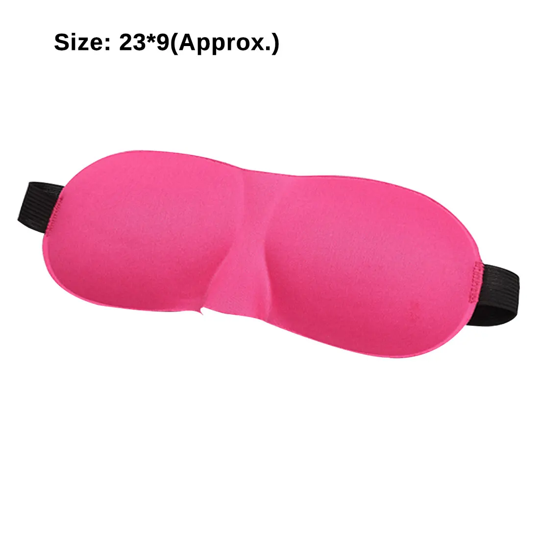 Eye Patch Soft Portable Blindfold Travel Eyepatch 1Pcs 3D Sleep Mask Natural Sleeping Eye Mask Eyeshade Cover Shade - Цвет: red