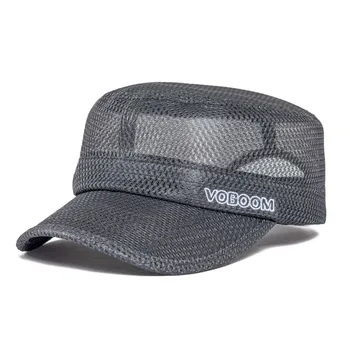 

VOBOOM Army Cap Men Breathable Lightweight Mesh Net Military Style Cadet Hat 167