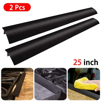 

Flexible Stove Counter Sink seal Silicone Rubber Kitchen Oil-gas Slit Filler Heat Resistant Mat Oil Dust Water Seal Kitchen Tool