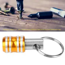 Нержавеющая сталь 1/" шестигранный хвостовик быстроразъемные биты Привод гнездо Удлинитель Набор инструментов Шестигранная розетка адаптер