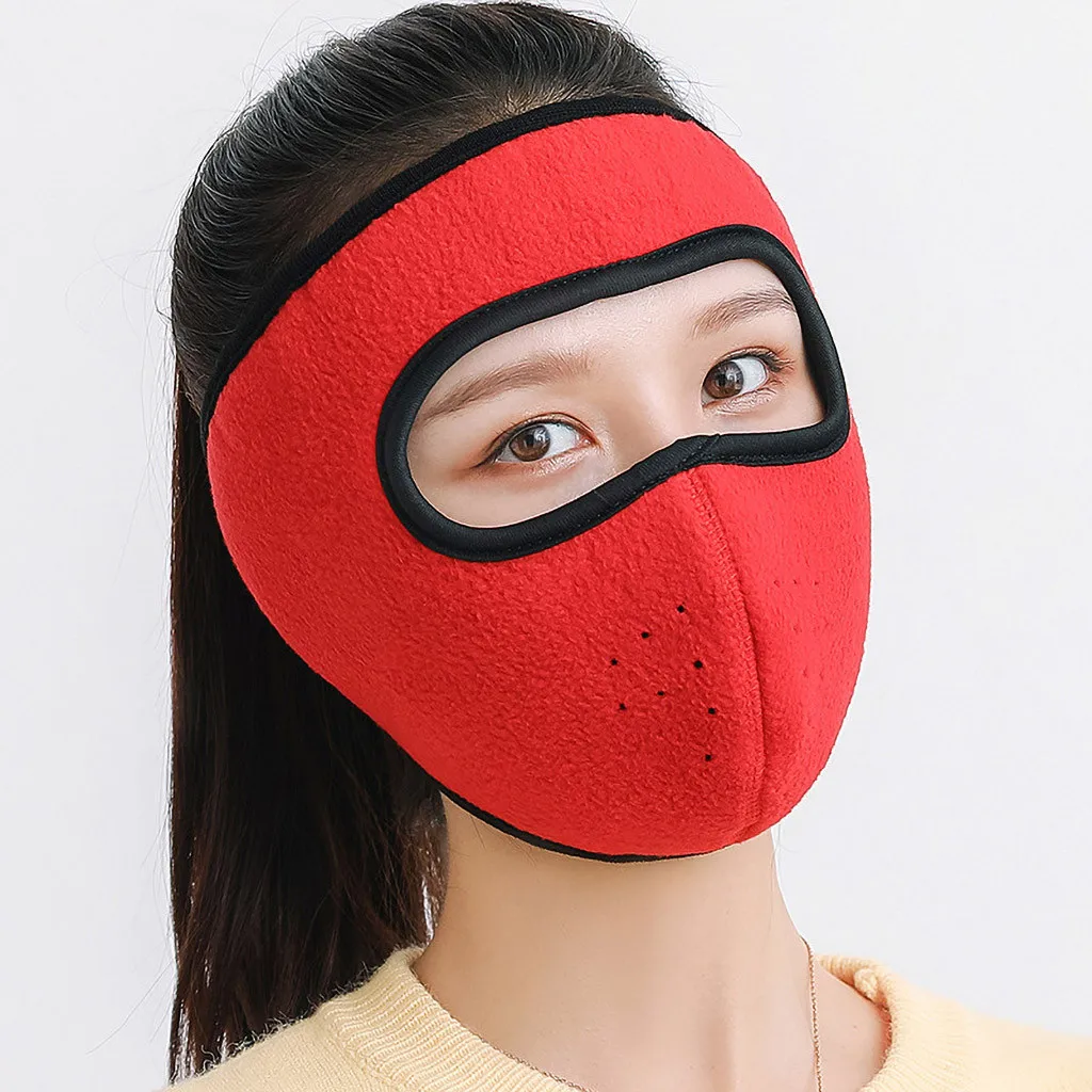 Aisputent 2 в 1 унисекс рот муфельные хлопковые наушники маски Зимняя мода для мужчин и женщин открытый теплый ветрозащитный Половина маска