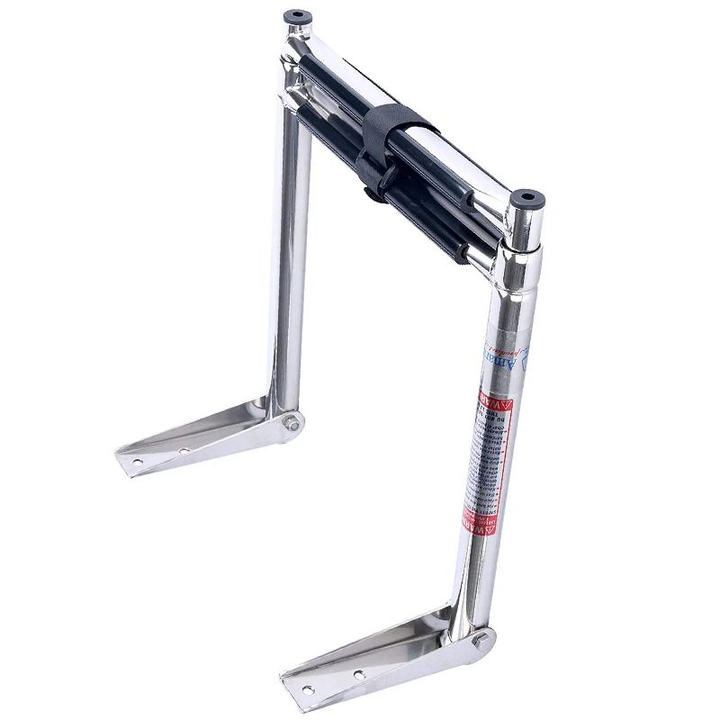 

2 Steps Marine Telescoping Ladder Boat Ladder Deck Outboard Swim Step Over Platform Telescoping Ladders