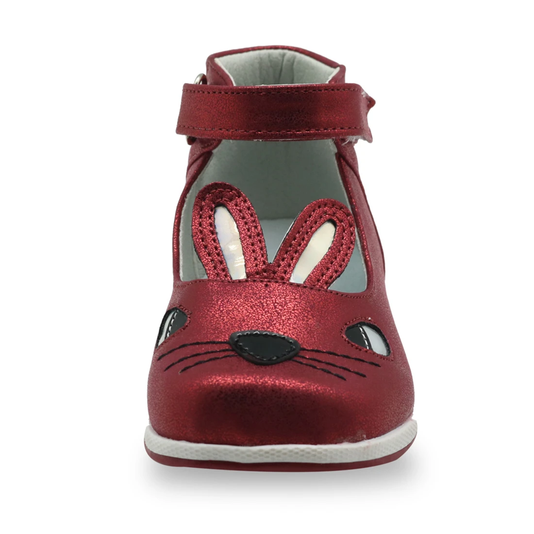 Сандалии с кроличьими ушками для маленьких девочек Летние Осенние сандалии на