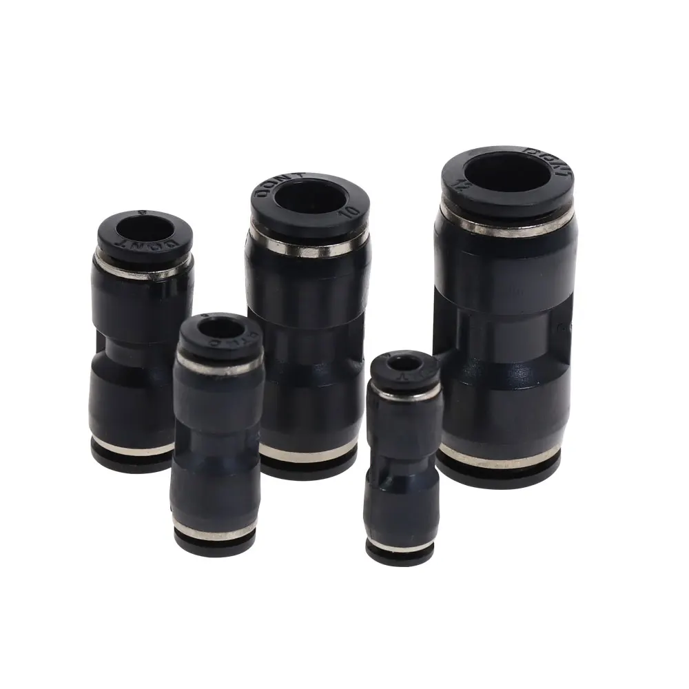 5 шт. Высокое качество PU 5/32 &quot1/4&quot 5/16 &quot3/8&quot 1/2 &quotПневматические Прямые пусковые
