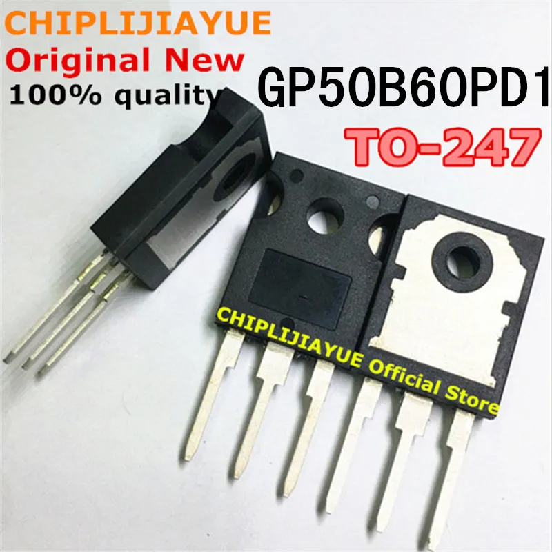 5PCS GP50B60PD1 TO247 IRGP50B60PD1 GP50B60PD TO-247 New and Original IC Chipset afbeelding