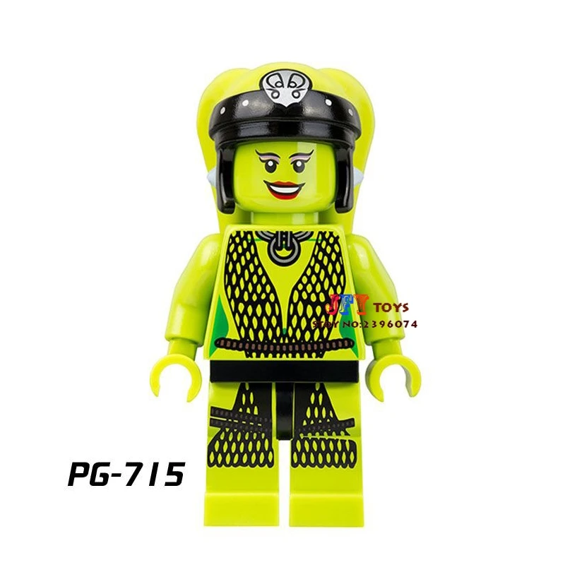 

Single super heroes marvel comics Oola Jabba the Hutt Starfighter building blocks brick toys for children kits