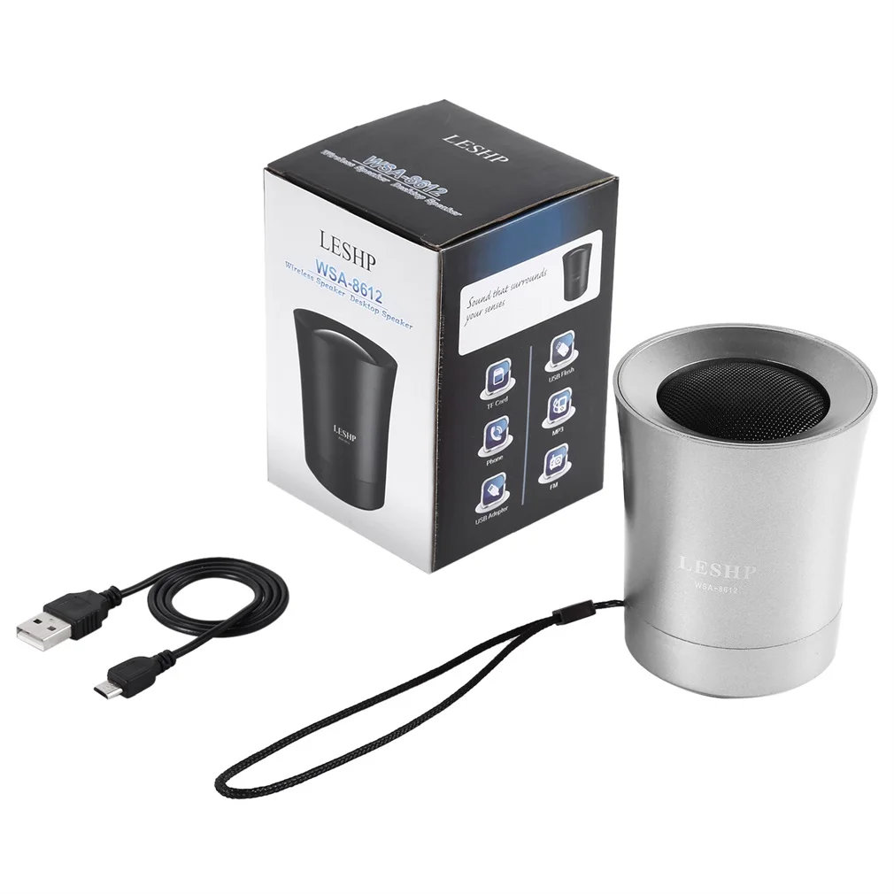 Bluetooth динамик мини беспроводной громкий динамик трещины светодиодный TF USB Сабвуфер bluetooth динамик s mp3 стерео аудио музыкальный плеер горячая распродажа - Цвет: Зеленая трава