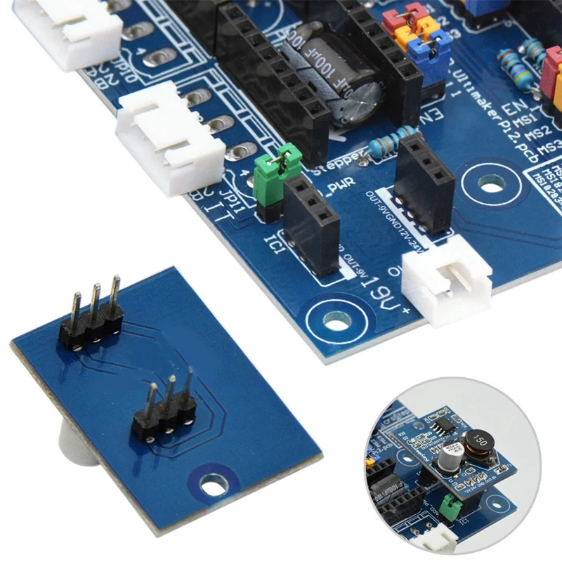 Материнская плата PCB RAMPS1.57 для Ultimaker 3D принтера Поддержка двуглавого ввода|Детали