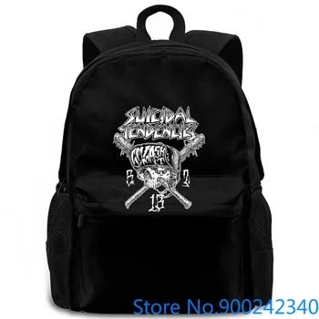 

SUICIDAL TENDENCIEMETALMULISHA COLLABORATION - Official Print women men backpack laptop travel school adult student