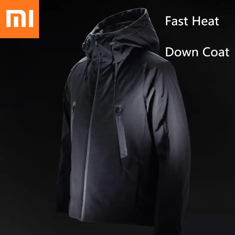 Новая забавная куртка Youpin 90 с подогревом контролем температуры USB электрическим