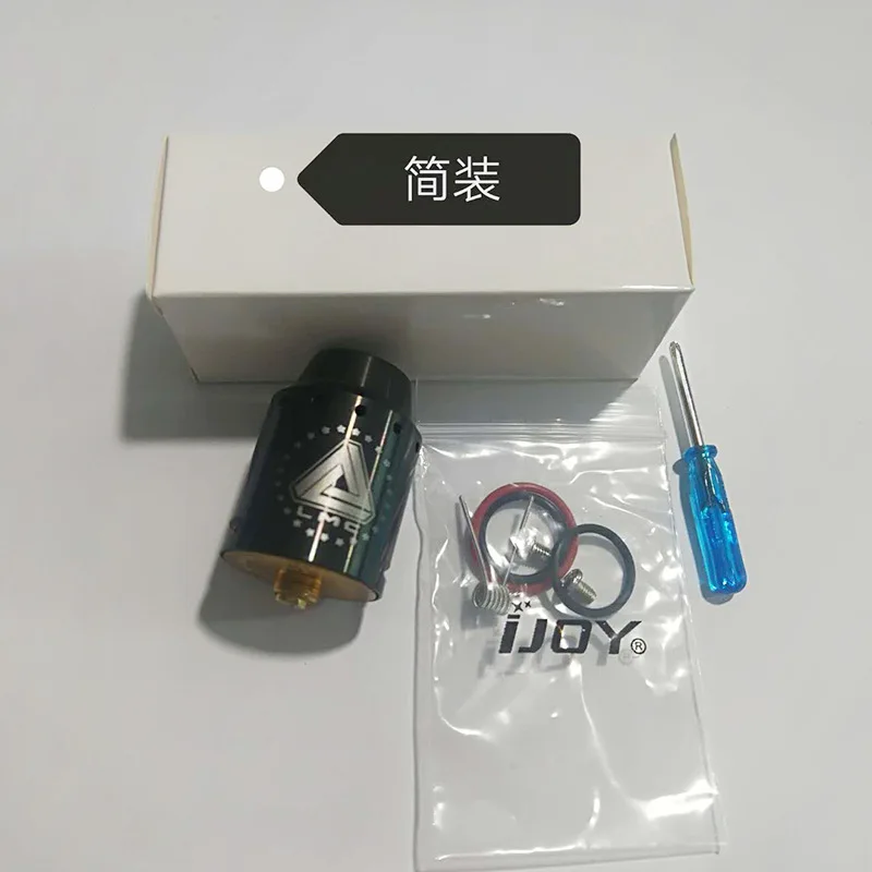 Атомайзер LIMITLESS RDA 24 мм с воздушным потоком для электронной сигареты мех мод вейп