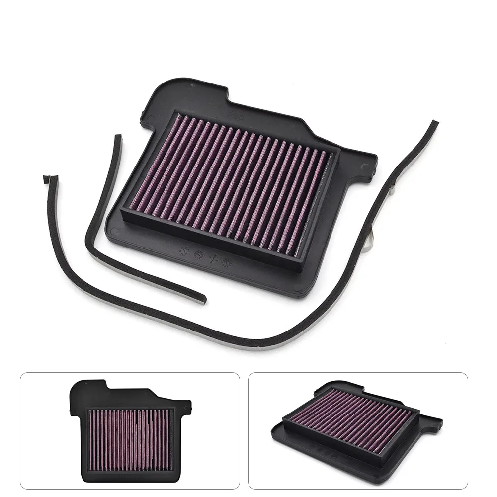 

MT09 MT 09 Motorcycle High Flow Air Filter Cleaner Element Intake Filter System For Yamaha MT09 MT-09 2014 2015 2016