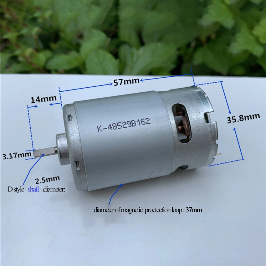 550 6 V-12 V электрический буровая техника D стиль микро подшипник высокоскоростная мощная транспортное средство двигатель постоянного тока Электрический инструмент с охлаждающим вентилятором