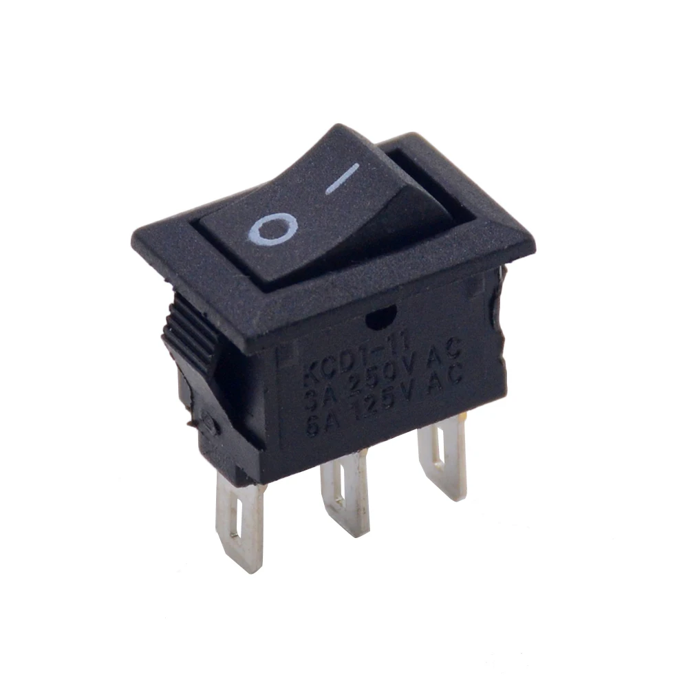 5 шт./лот SPST 2/3/4/6PIN на включение/выключение Круглый/квадратный лодка Кулисный Переключатель автомобиля панель приборов для грузовиков кнопка включения на колесах ATV дома KCD