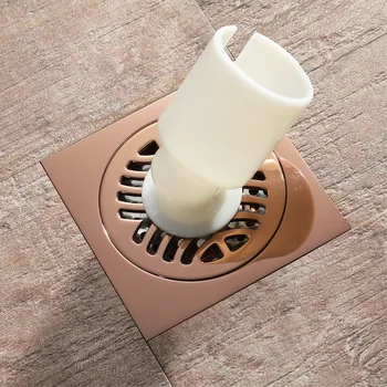 

hideep Copper Square round Rose Gold Washing Machine Deodorizing to Leakage Hidl117-4
