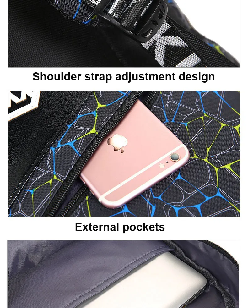 Высококачественный нейлоновый Водонепроницаемый Рюкзак Школьная Сумка для подростков мальчиков и девочек мужской рюкзак для ноутбука