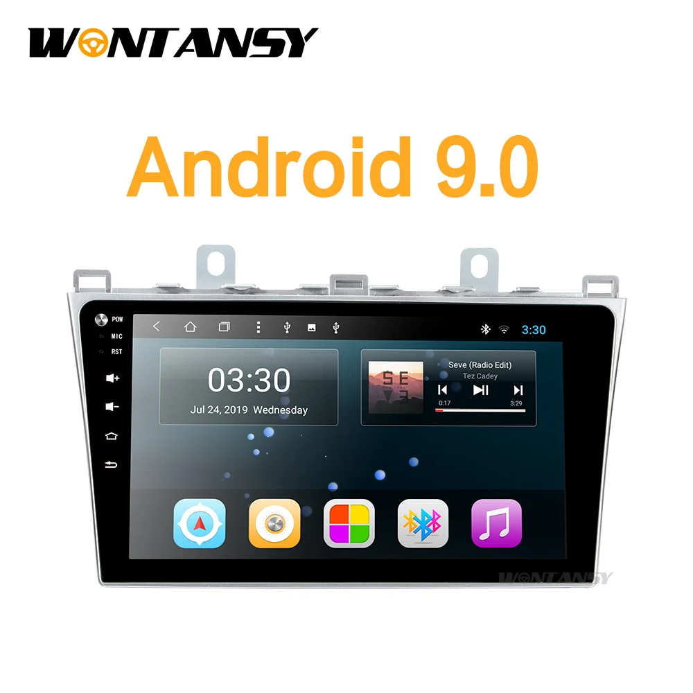 Wontansy android 9,0 автомобильный dvd для Mazda 6 2008 2009 2010 2011 2012 2013 радио аудио GPS; Мультимедийный проигрыватель