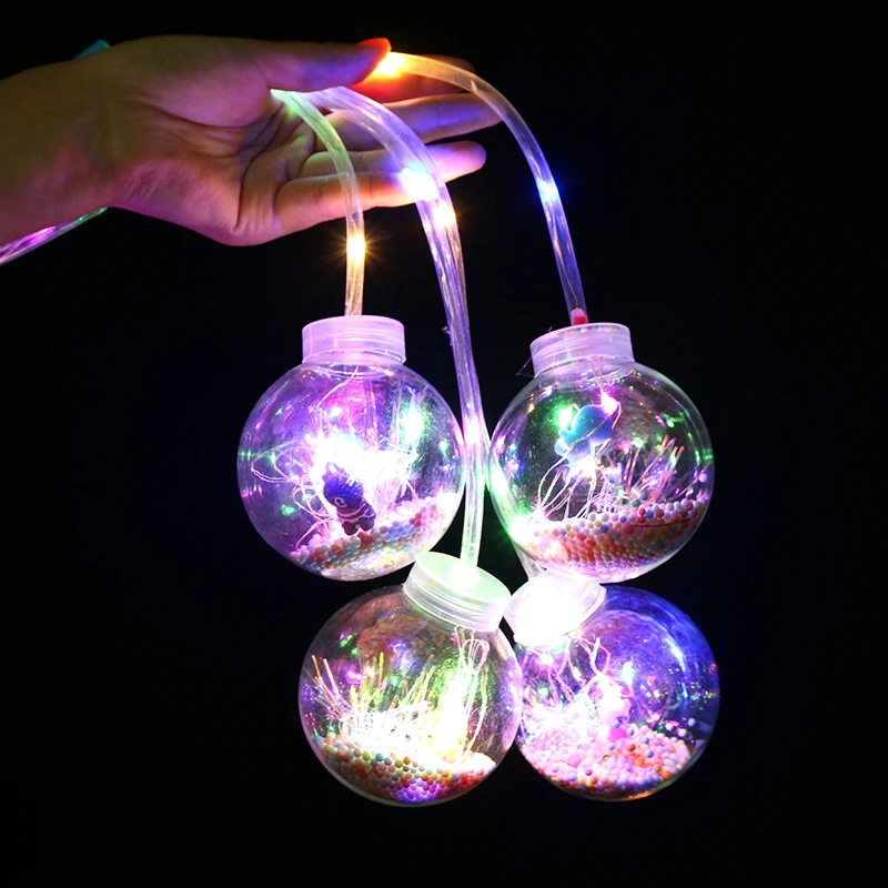

Glow In The Dark New Kids Toy Lantern Chinese Toys Luminous Night Gifts Party Portable Ball Birthday Replaceable Battery