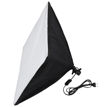 

50 x 70cm Photo Video Studio Continuous Lighting Softbox E27 Holder Soft box