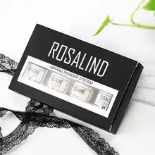 Набор для маникюра, пудра для ногтей, 4 цвета, пудры для ногтей, французский маникюр для ногтей, без УФ-лампы, набор для ремонта кисти для художественного дизайна