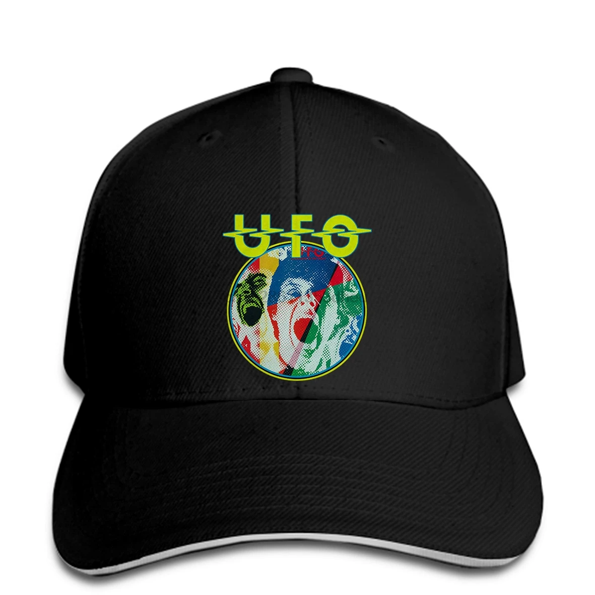 Бейсбольная кепка VTG 70 UFO Strangers in the Night album 1979 reprint whitesnake dio snapback
