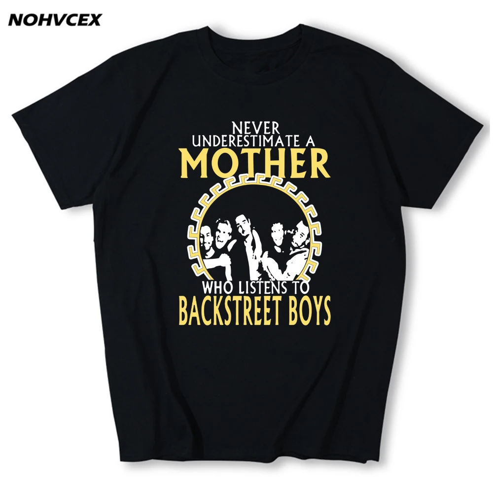 Mens Backstreet Boys Band T-Shirt Fashion Short Sleeve Classic Music Top | Мужская одежда
