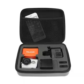 

Medium Camera Bag for DJI Osmo Action & Gopro Hero 7 6 5 4 3 Sports Camera Digital Storage Bag Protective EVA Bag Carrying Case