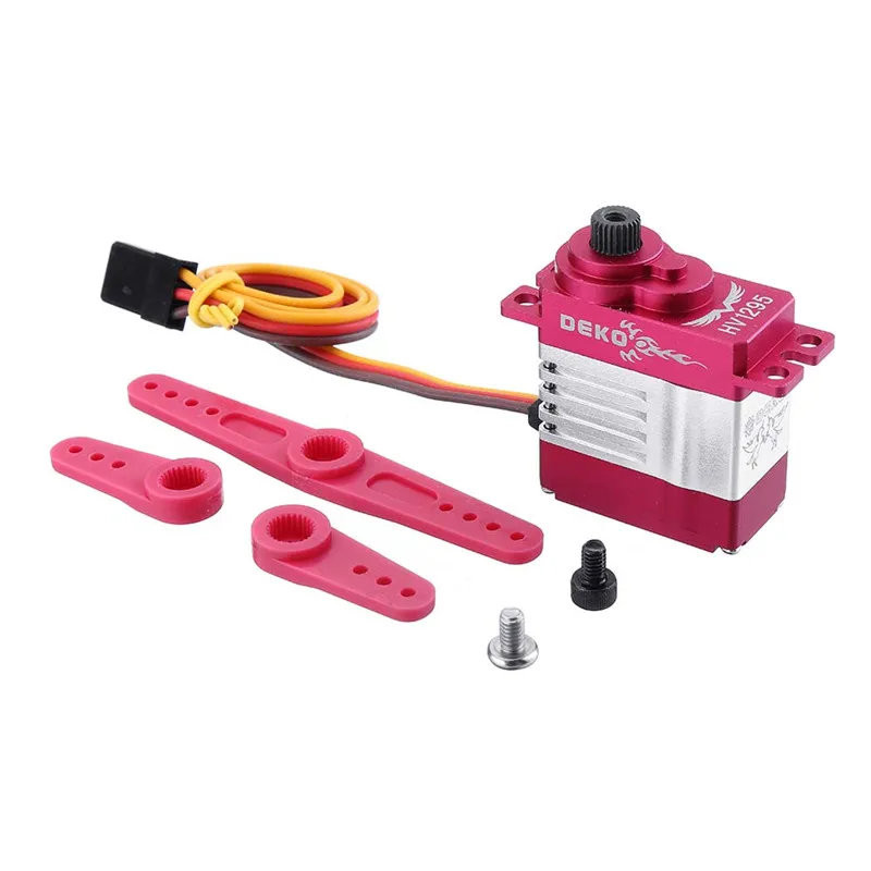 DEKO HV1295 D1102 HV металлическая Шестерня микро безъядерные цифровые сервопривод для ALZRC ALIGN GUAI запасные части для радиоуправляемого вертолета части аксессуары