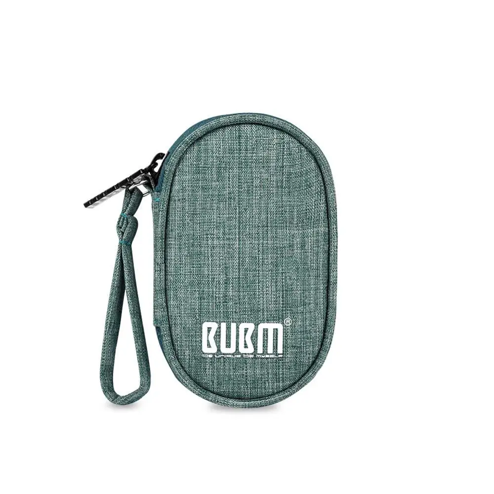 Oval green TUUTH нейлоновый кабель USB сумка органайзер для путешествия для наушников USB сумка для хранения цифровой портативный молнии аксессуары зарядное устройство данных - Цвет: Oval green