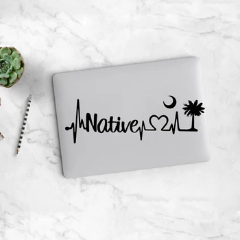 

New Style ECG Colorful Laptop Stickers For laptop Air Retina Sticker Laptop Cover Sticker For Xiaomi/Dell/Asus decorations