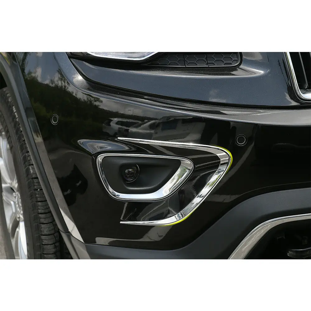 Передняя противотуманная фара для Jeep Grand Cherokee Автомобильная крышка рамка отделка