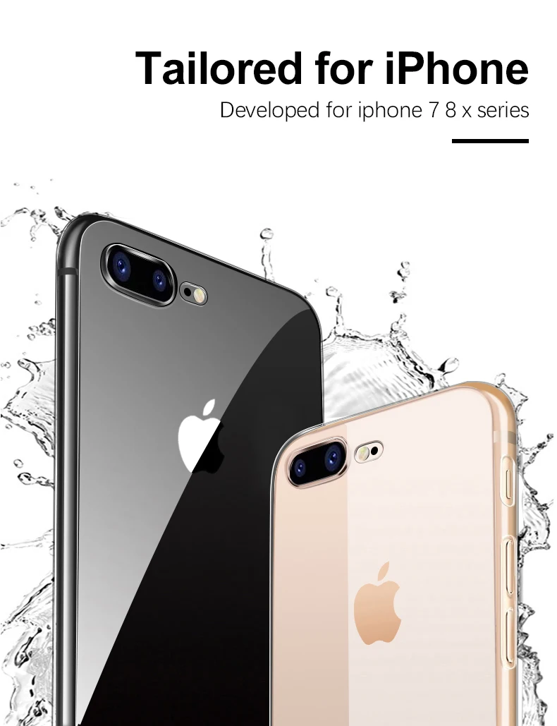 Прозрачный чехол для телефона для iPhone 11 XS MAX 8 7 6S Ультратонкий Мягкий ТПУ силиконовый чехол для iPhone X XR 11 Pro 7 6 Plus задняя крышка