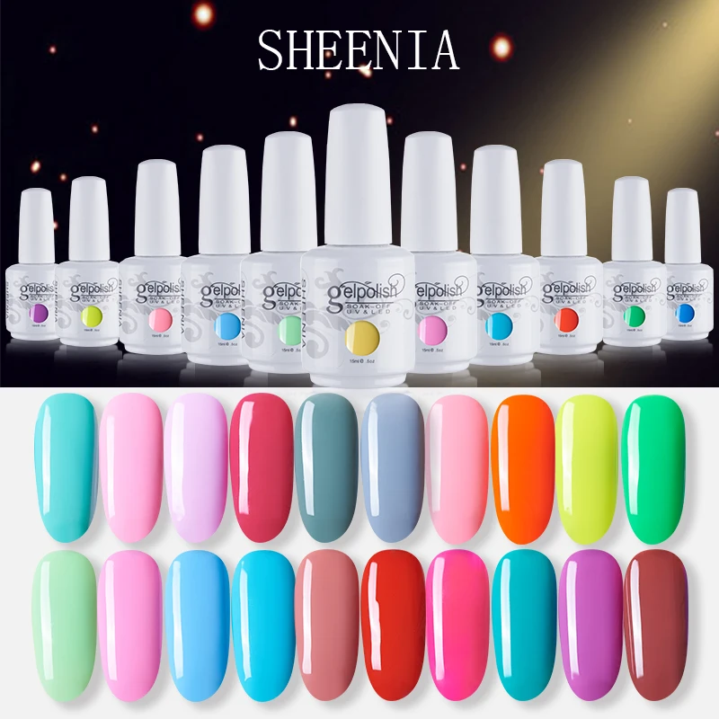

Gel Nail Polish Nail Gel Polish 15ml UV Gel Polish For Nails Base Gel Nail Polishes Primer Gel Varnish Manicure Design Nail Art