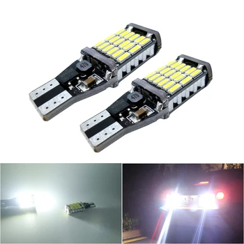 

2x W16W T15 LED Bulbs 4014 SMD 921 912 W16W LED Bulbs Reverse Light Bulbs Backup Parking Light Lamp Bulbs White Xenon White