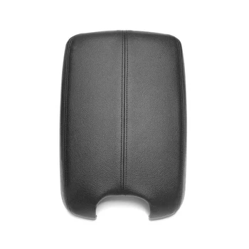 

Car Armrest Cover Central Console Black With Base Interior Accessory 1pc