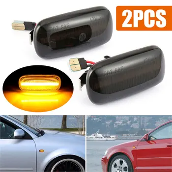 

Vehemo Dynamic Fender Turn Signal Flowing LED Side Marker Light Automotive Side Light Auto Car Lamp