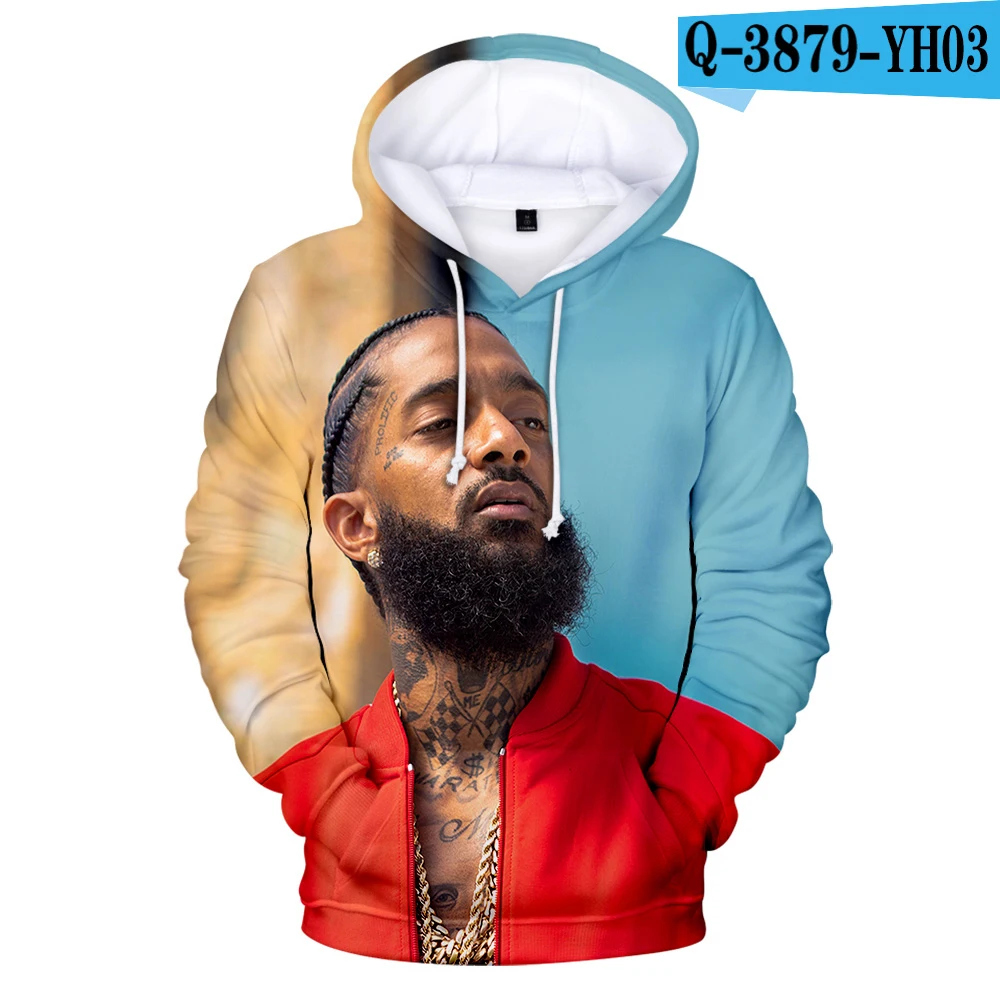 Aikooki Nipsey Hussle толстовки для мужчин и женщин толстовка модная толстовка для мальчиков и девочек с капюшоном со звездами Nipsey Hussle polluverers 3D - Цвет: As Picture