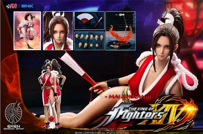 Коллекция 1:6 Genesis Fighting Goddess Mai Shiranui Король бойцов KOF14 фигурка игрушка для фанатов подарок