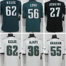 Philadelphia Jersey 36 Ajayi 62 Kelce 20 walklns 9 Foles 17 Jeffery 20 walklns 30 Clement 91 Cox 86 Ertz 27 Jenkins