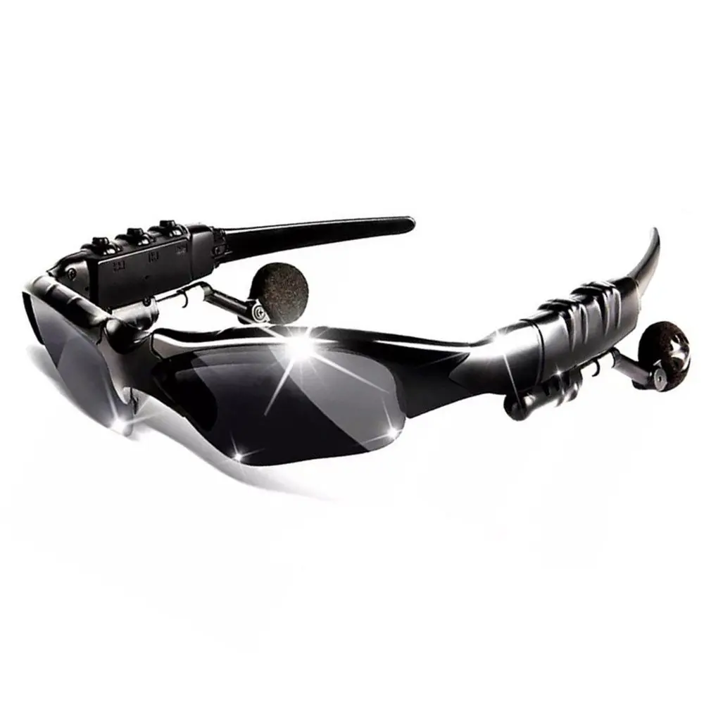 Kl - Lunettes De Soleil Intelligentes Polarisées Uv400,Sans Fil,Conduction Osseu