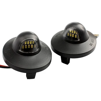 

2pcs 12V LED License Plate Lights Pickup Truck Bright SMD LED Light Lamp for F150 F250 F350 Bronco Explorer Lincoln