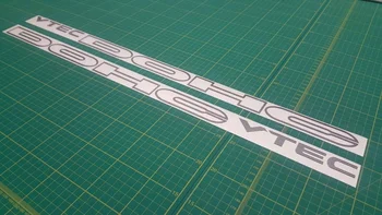 

For 2Pcs/Pair Civic DOHC VTEC EG6 SIR-S SIR side door decals stickers restoration replacement