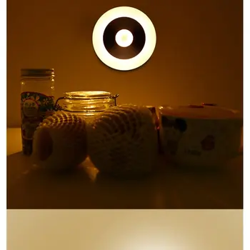 

Smart Home Motion Sensor Night Light LED Wireless PIR Infrared Night Light Sensing Wall Lamp Closet Cabinet Stair Automatic Lamp