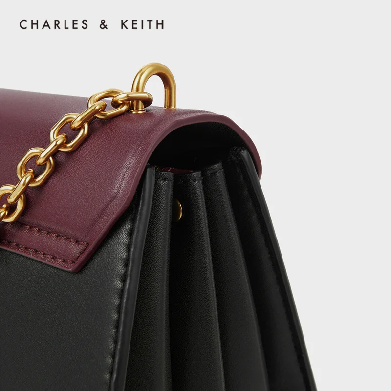 Charles & Keith Chain Shoulder Shoulder Bags